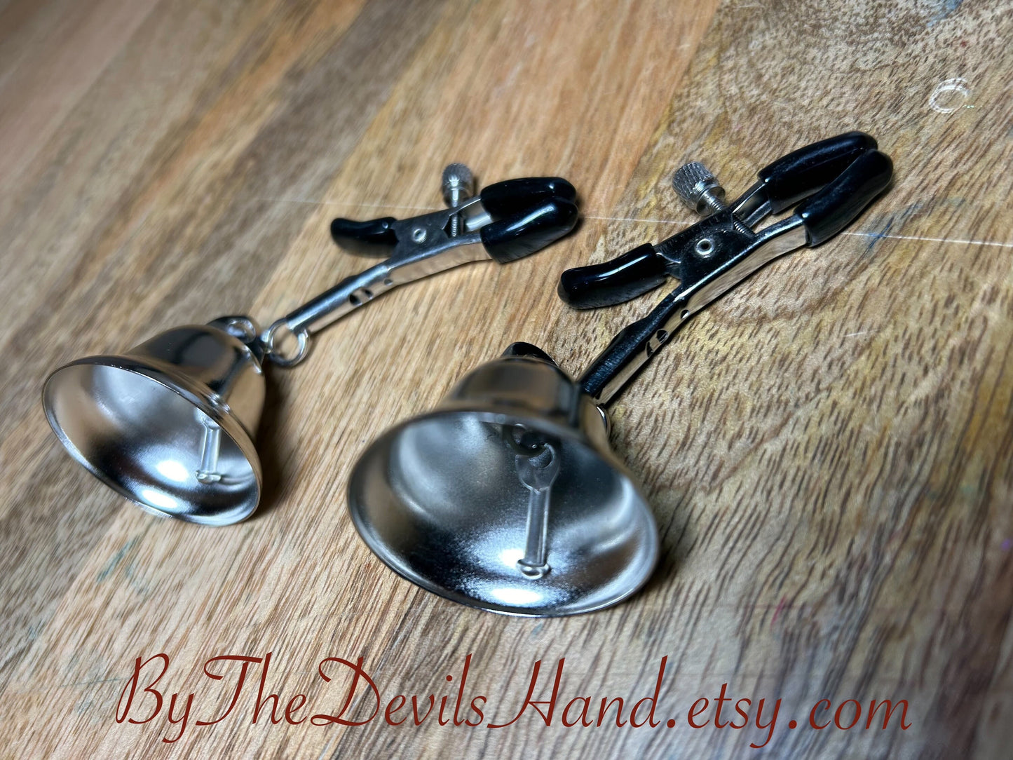 Custom Options Rubber Tip Classic Nipple Clamps