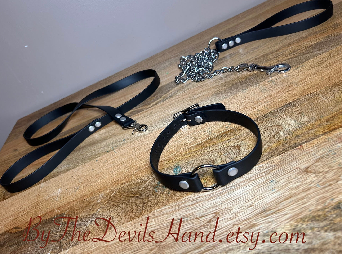 Choker Day Collar Submissive Little Vegan Equestrian Strap Black ESB